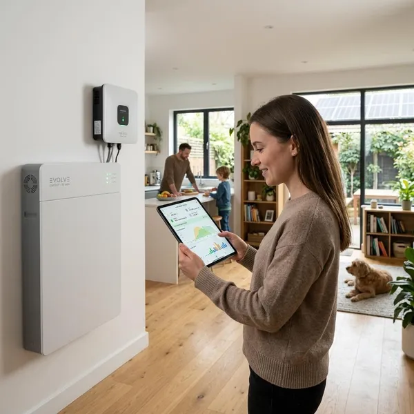 AI gestuurde thuisbatterij