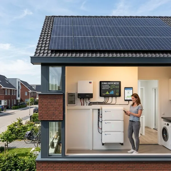 geld verdienen met thuisbatterij