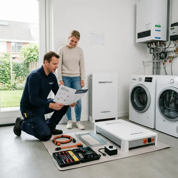 homewizard thuisbatterij installeren
