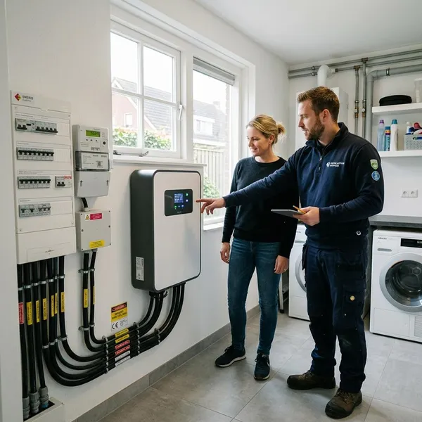 Hoe de HomeWizard thuisbatterij werkt