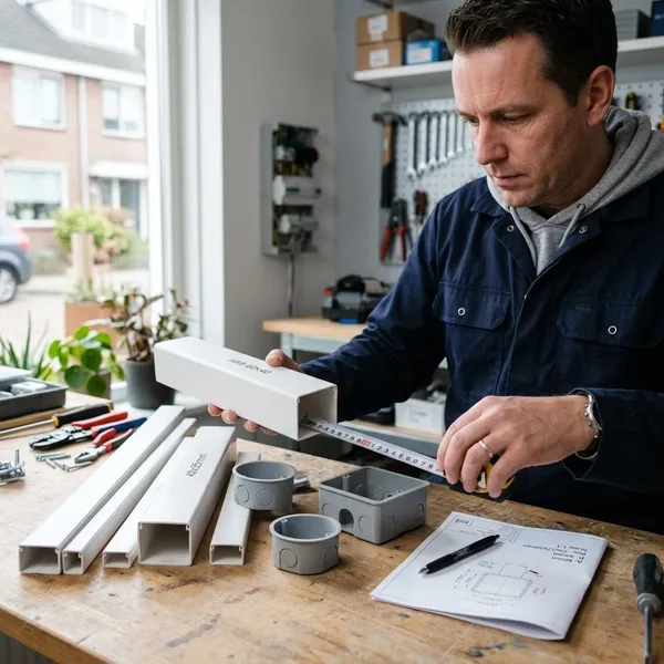 Welke kabelgootdoos past bij jouw aansluiting