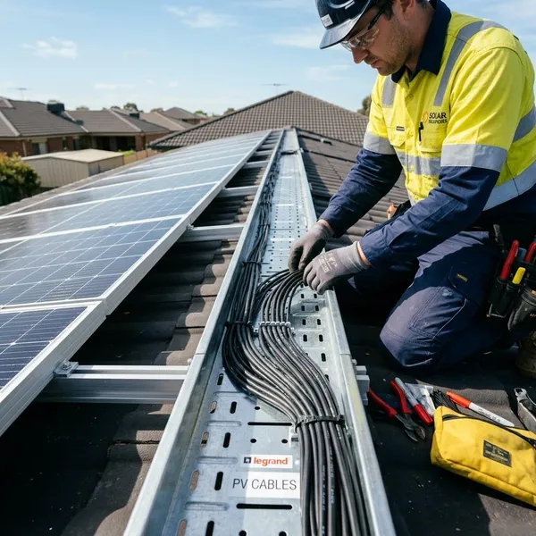 kabelgoot zonnepanelen