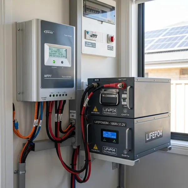 Hoe sluit je zonnepaneel laadregelaar en LiFePO4 accu aan