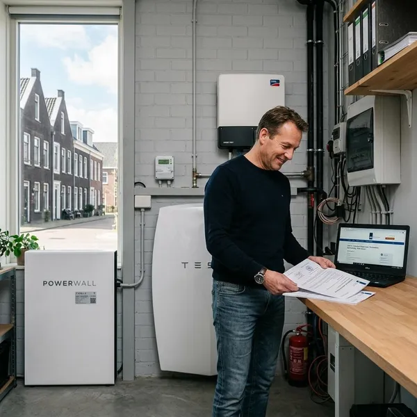 moet je een thuisbatterij aanmelden