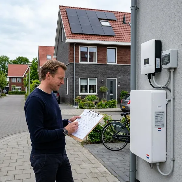 Waarom moet je een thuisbatterij aanmelden