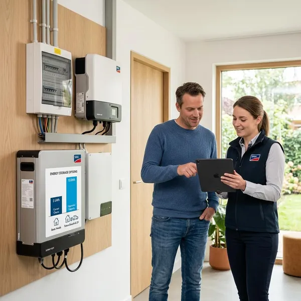 Wanneer een SMA batterij rond 5 kWh past