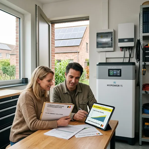 subsidie thuisbatterij België