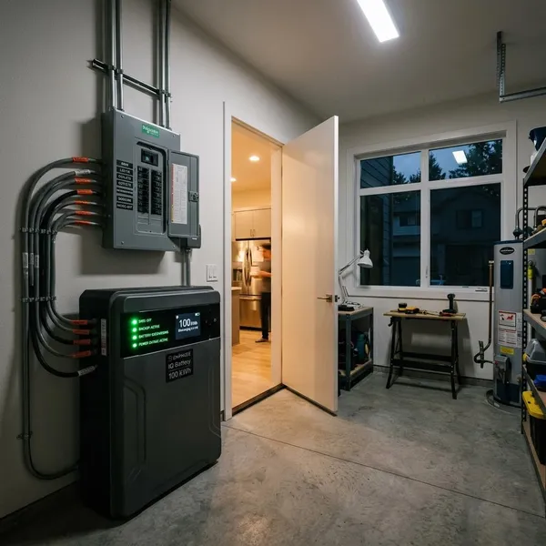 Technische eisen bij 100 kWh thuisopslag