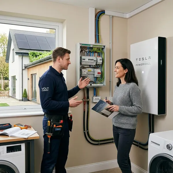 Hoe een thuisbatterij aansluiten werkt