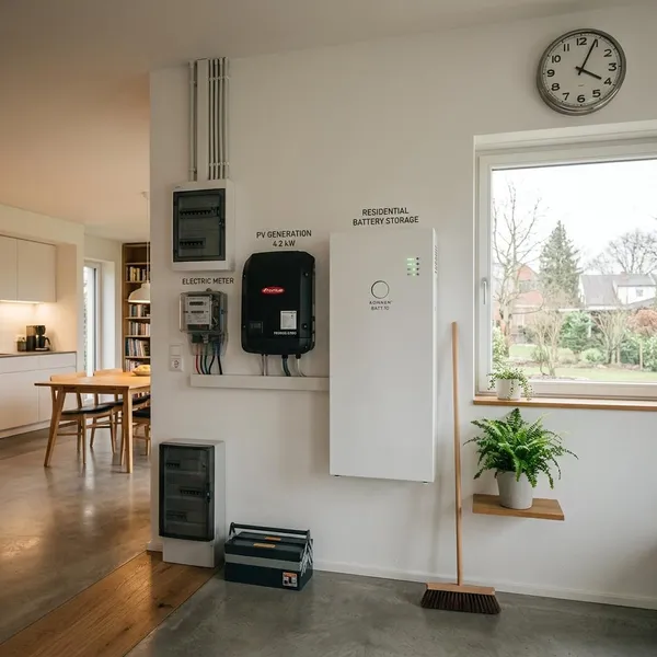 thuisbatterij hoe lang opslaan