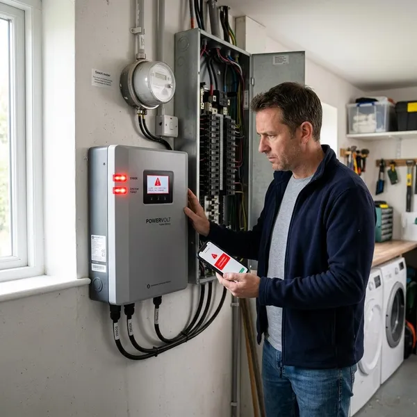 Hoe reset je een thuisbatterij veilig