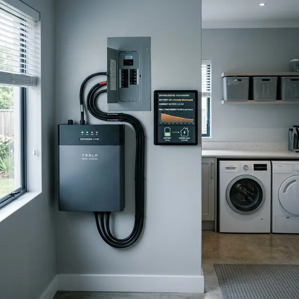 thuisbatterij ontladen
