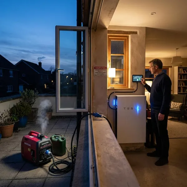 Belangrijke risico's bij generator en thuisbatterij