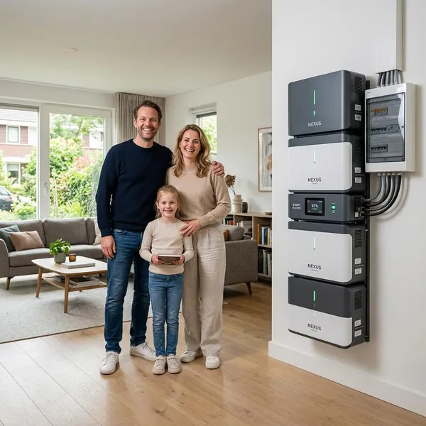 Werkt een stapelbare thuisbatterij goed met zonnepanelen
