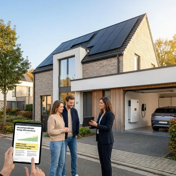 Hoe taxateur en makelaar een thuisbatterij zien