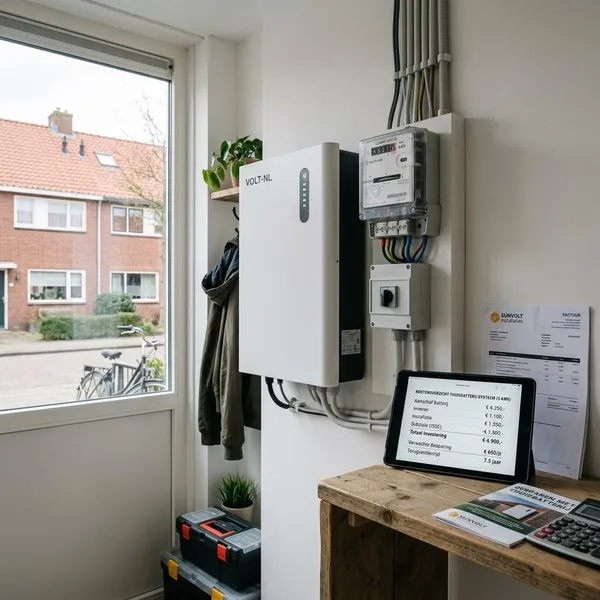 Wat onder een kleine thuisbatterij valt