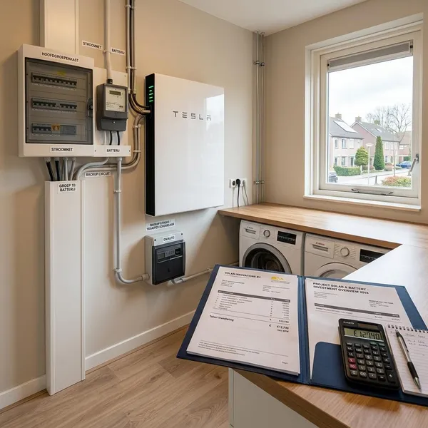 wat kost een thuisbatterij met noodstroomvoorziening